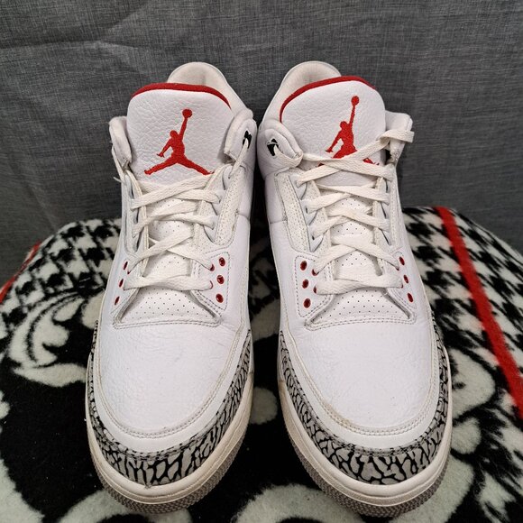 %Size 13 Men Nike Air Jordan 3 Retro Hall of Fame AJ21 main image 5